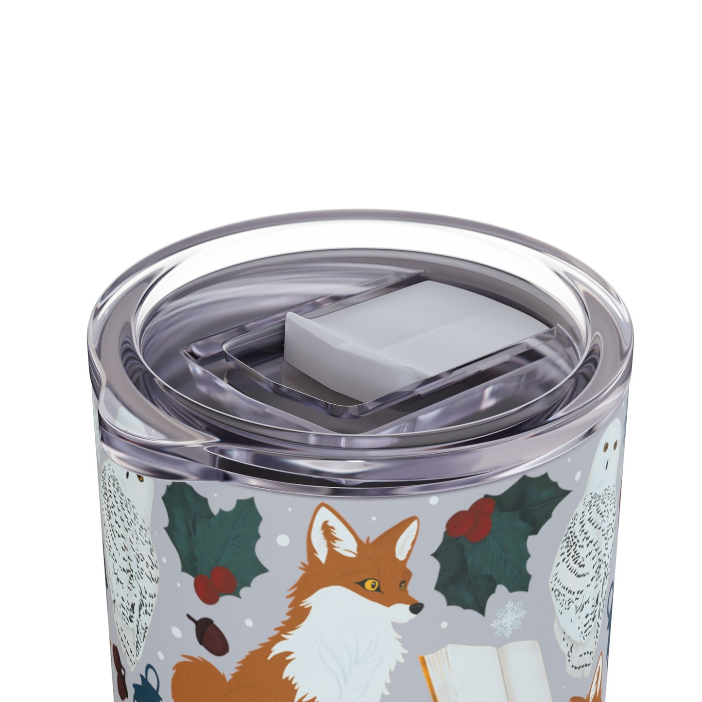 Winter Wonderland – 20oz Skinny Dusty Blue Matte Tumbler