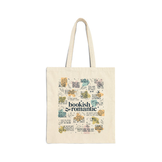 Bookish Romantic Tote Bag - Bags - Natural - After Word