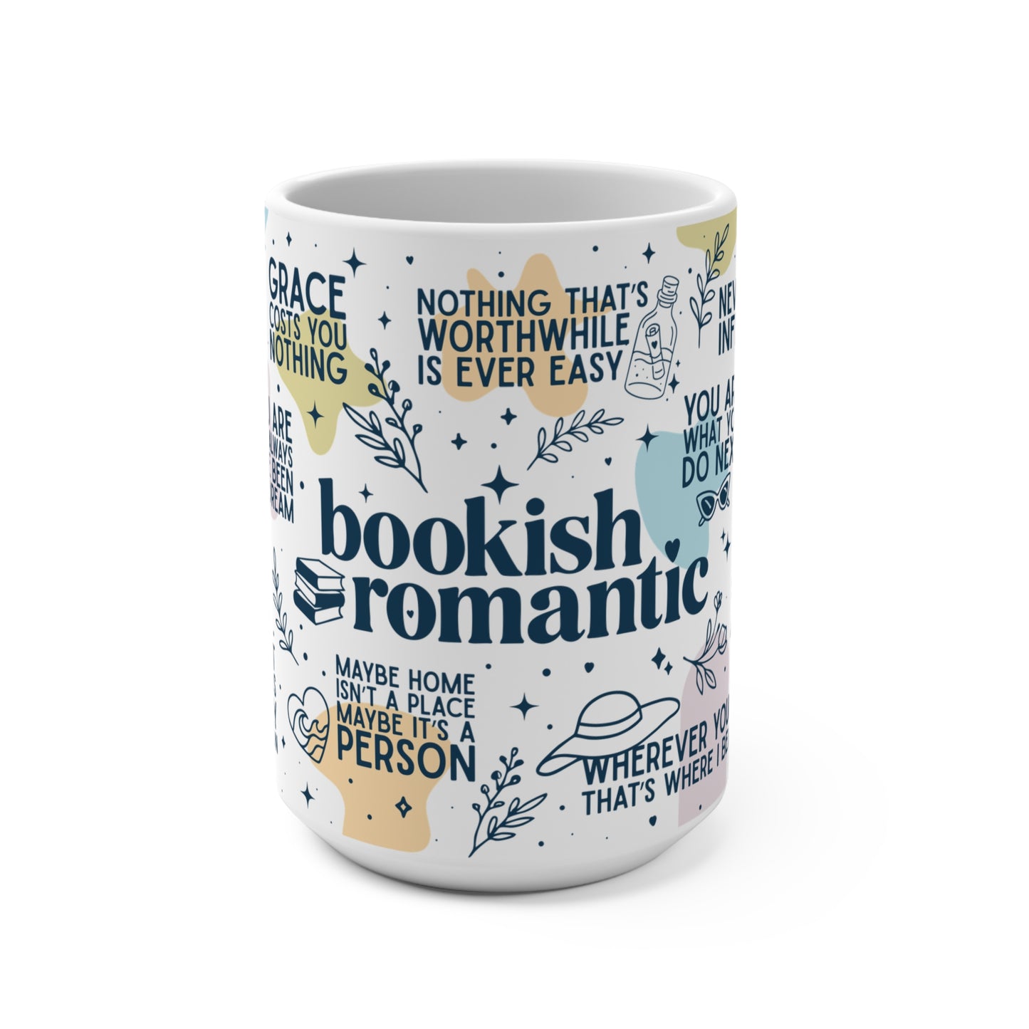 Bookish Romantic Mug 15oz - Mug - 15oz - After Word