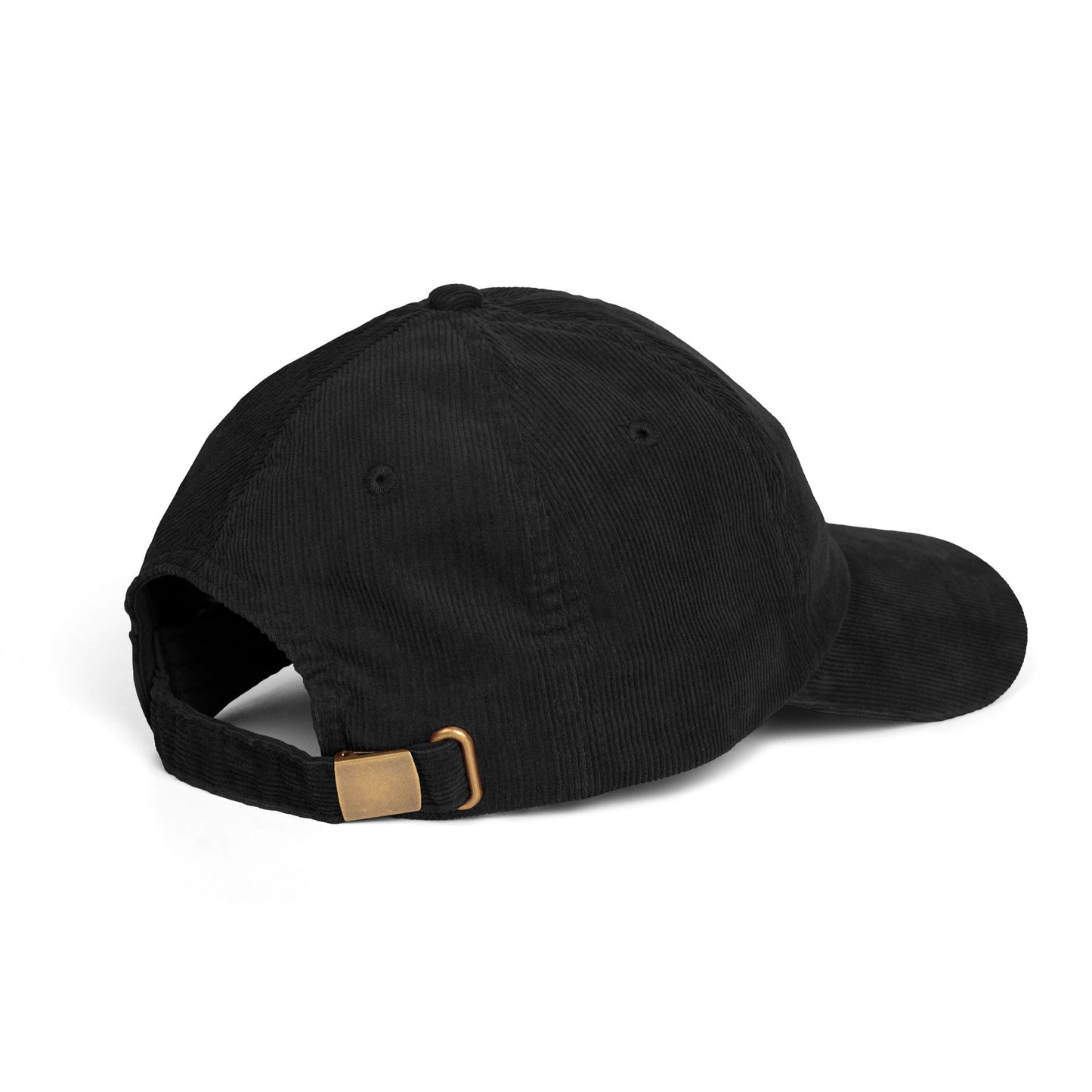 Stay Bookish Embroidered Corduroy Cap - Hats - Black - After Word