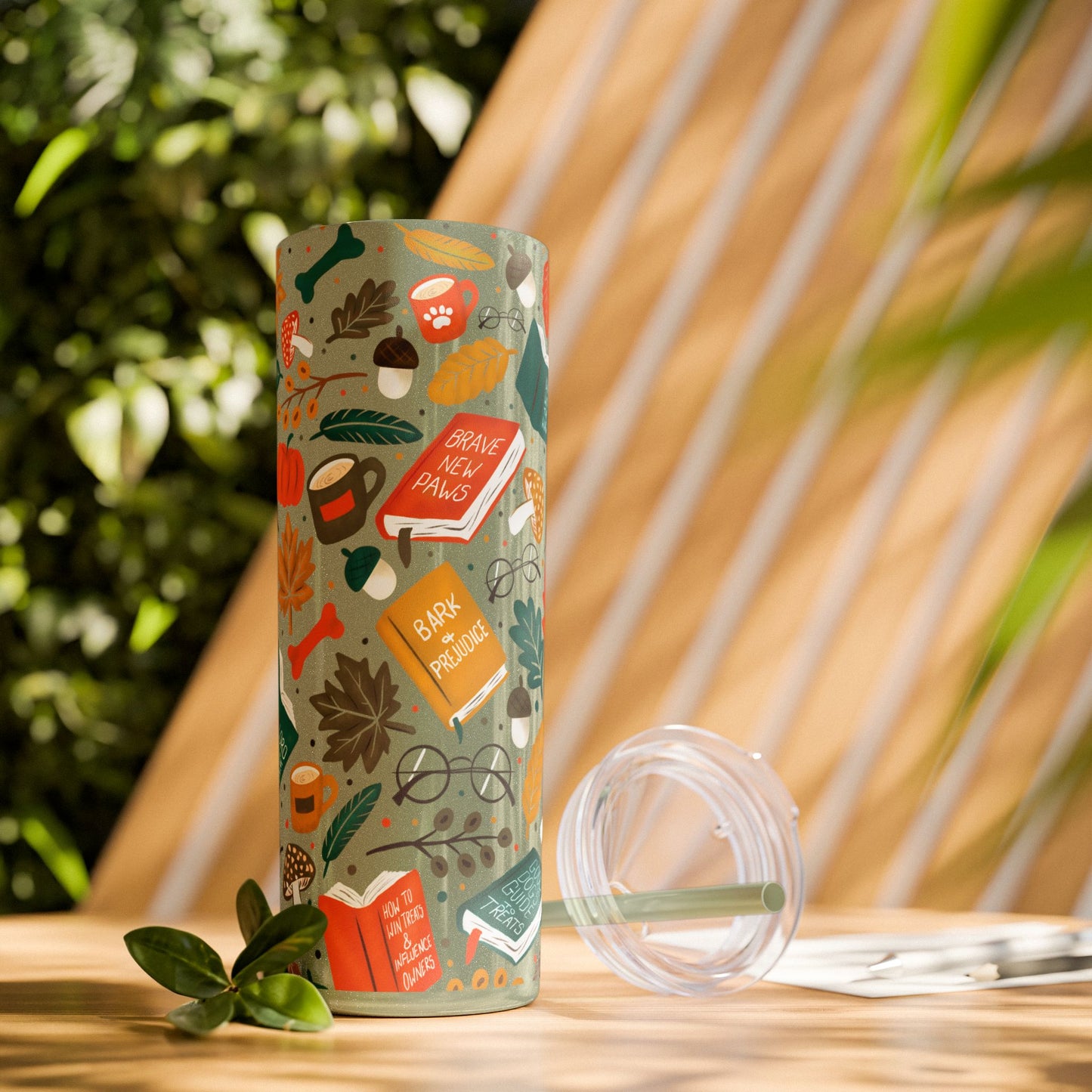 Barking Good Books – 20oz Skinny Tumbler
