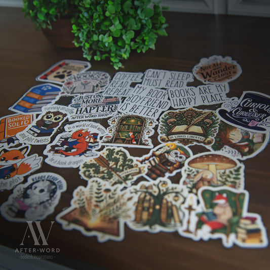 Book Lover Vinyl Sticker
