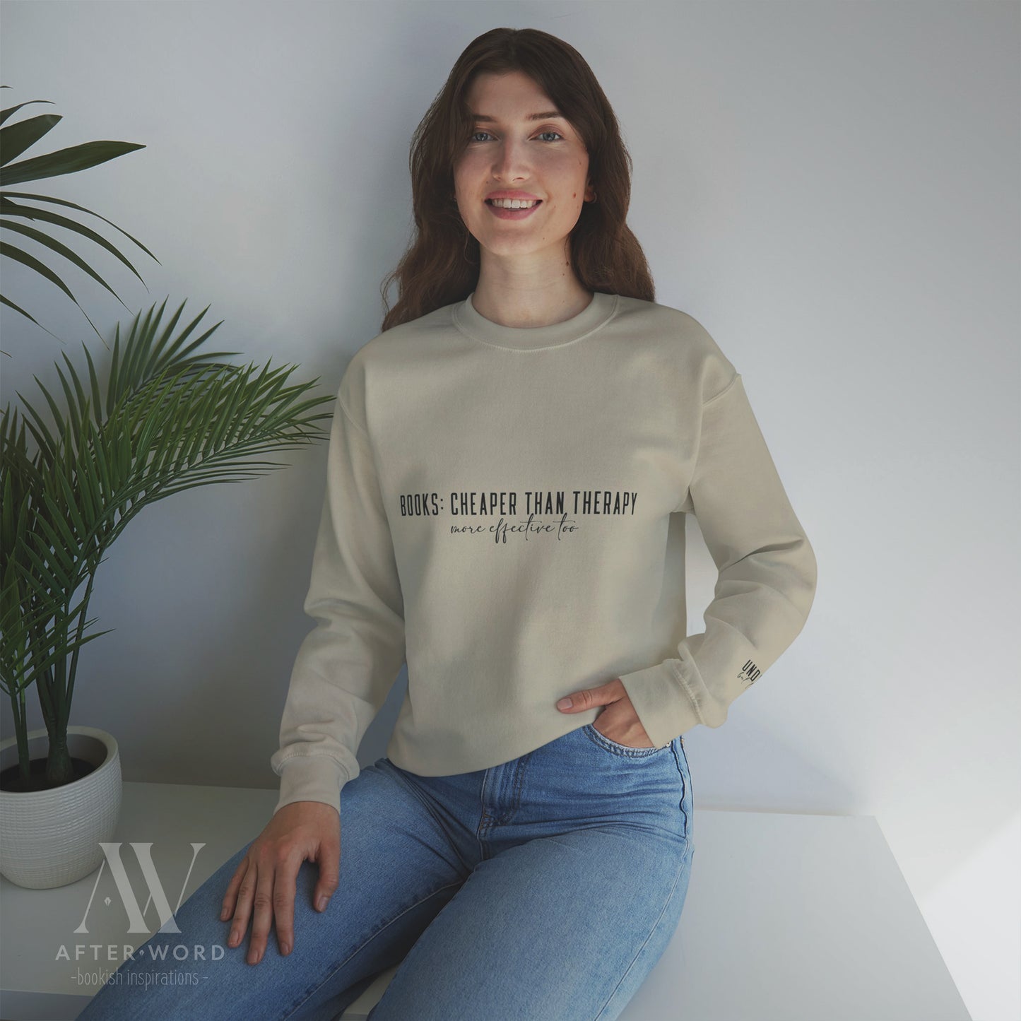 Cheaper Than Therapy - Book Lover Unisex Sweatshirt