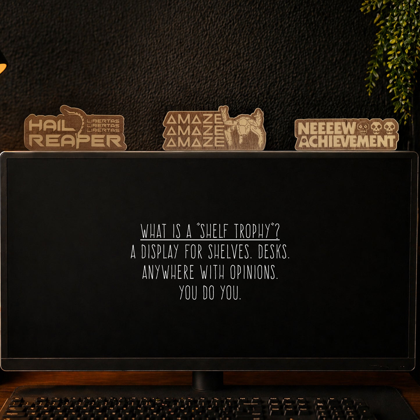 Amaze Amaze Amaze Shelf Trophy - Book Nook - After Word