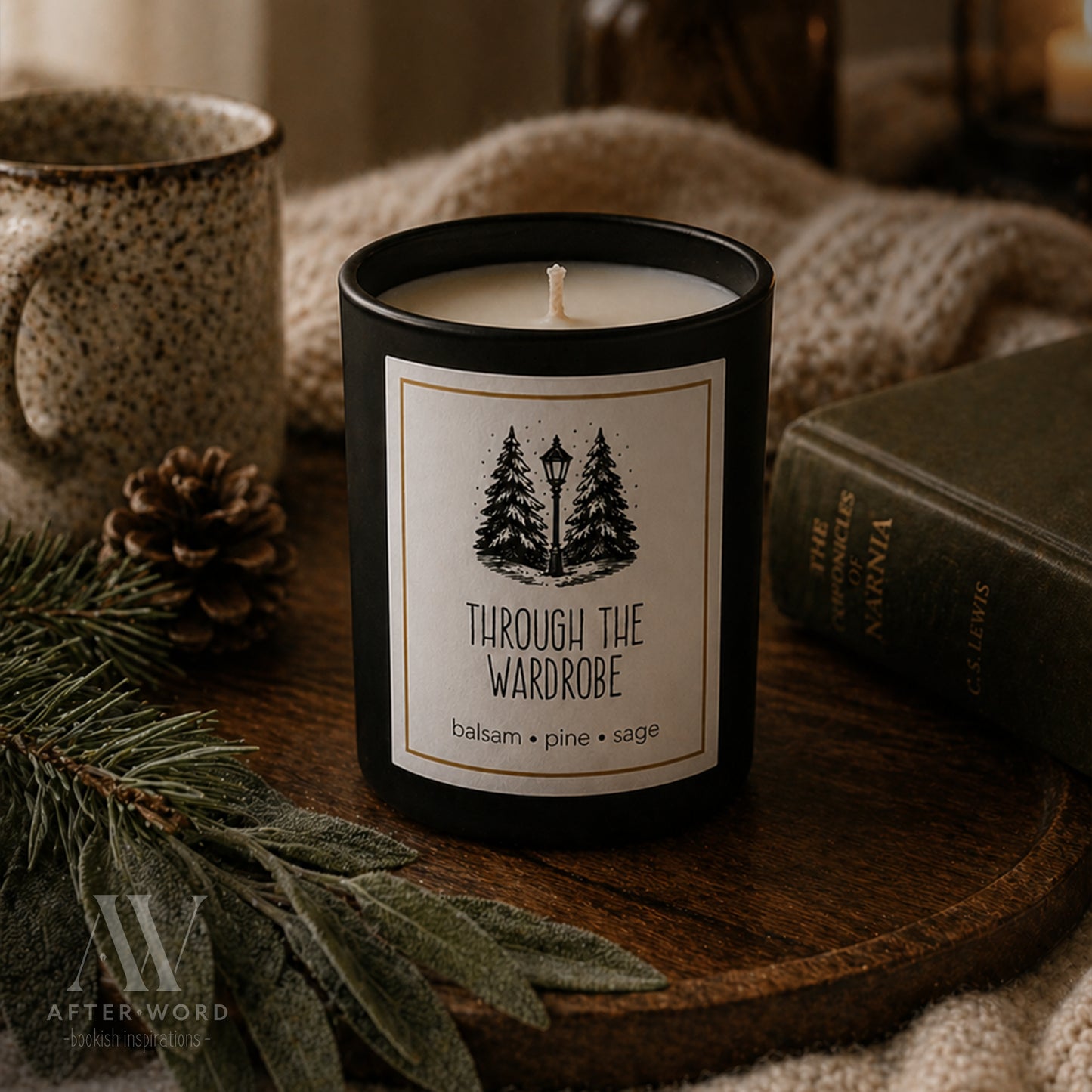 Through the Wardrobe Candle - Candle - After Word