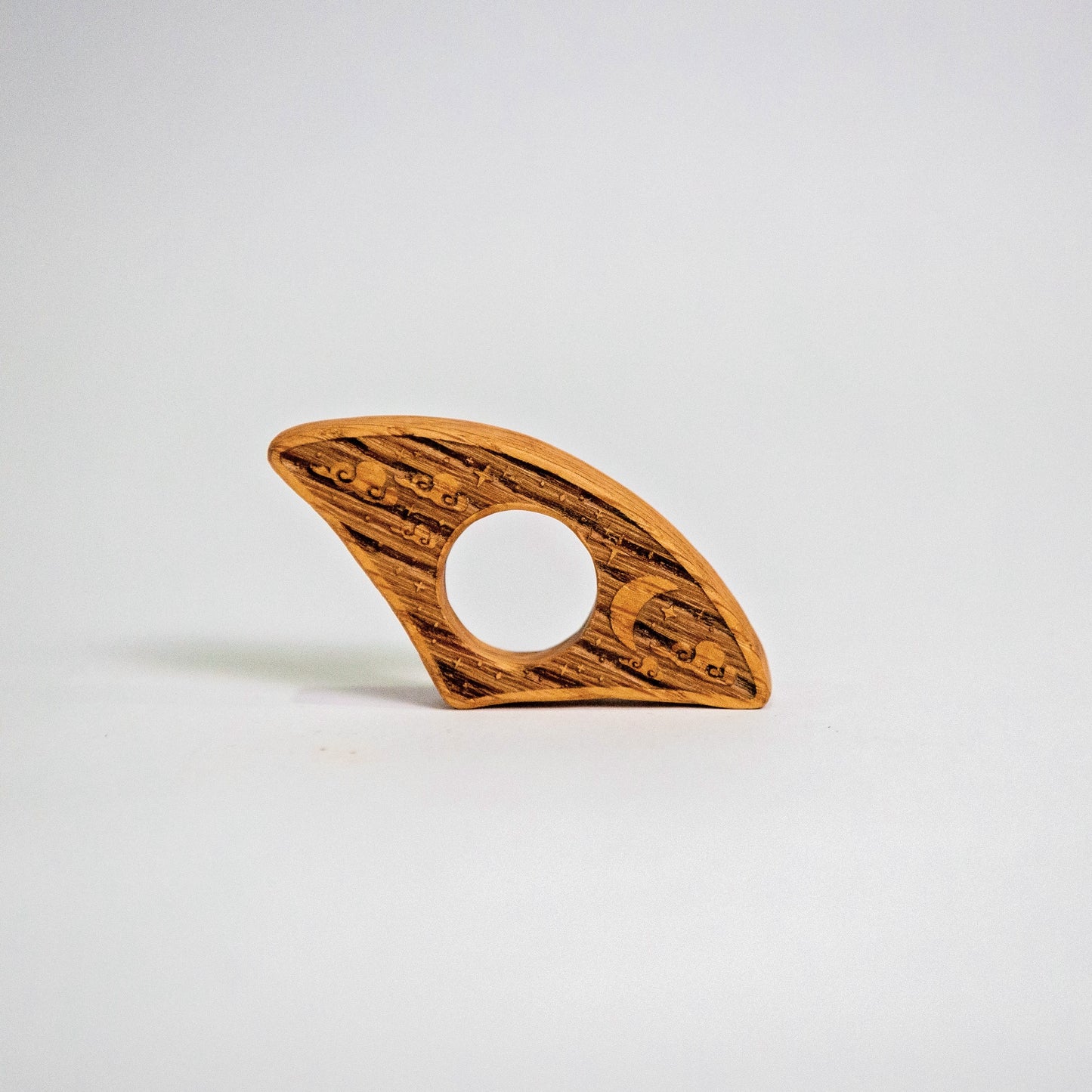 Wooden Page Holders - Page Holder - Crescent Arc - After Word