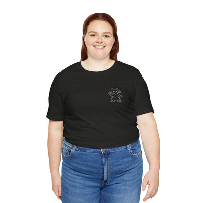 Feral Readers Book Club Tee – Read With Claws Out - T-Shirt - Black Heather - After Word