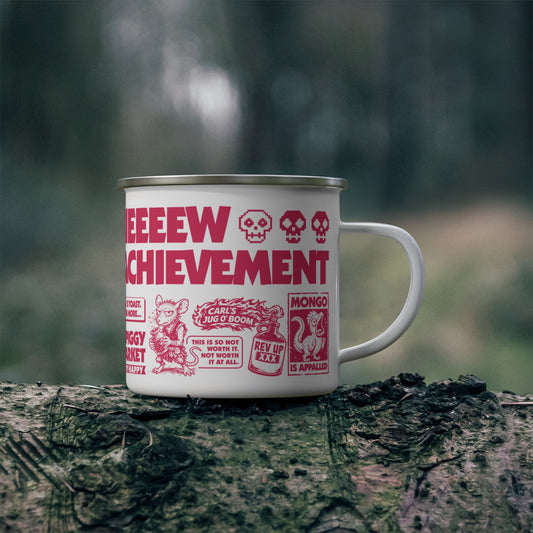 New Achievement Enamel Mug | Dungeon Crawler Carl Inspired - Mug - 12oz - After Word