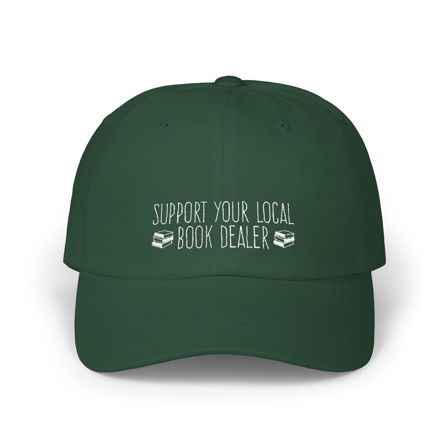 Support Your Local Book Dealer Embroidered Hat - Hats - Spruce - After Word