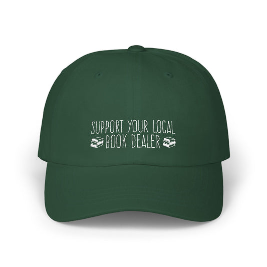 Support Your Local Book Dealer Embroidered Hat - Hats - Spruce - After Word