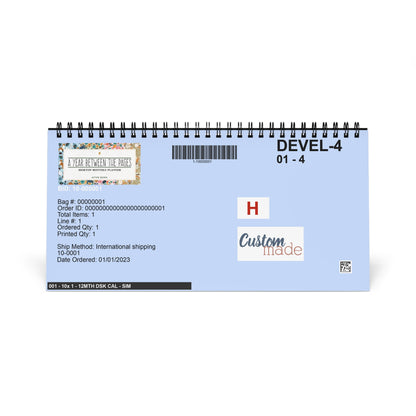A Year Between the Pages – 2026 Desktop Quote Calendar - Calendar - 10" x 5" - After Word