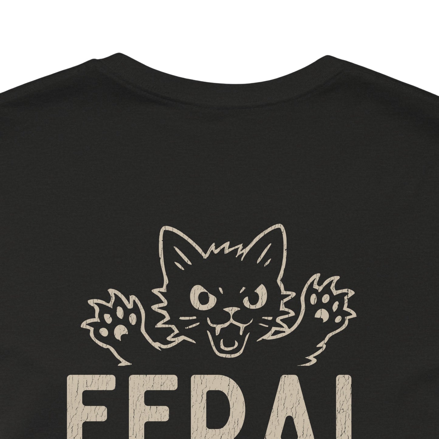 Feral Readers Book Club Tee – Read With Claws Out - T-Shirt - Black Heather - After Word