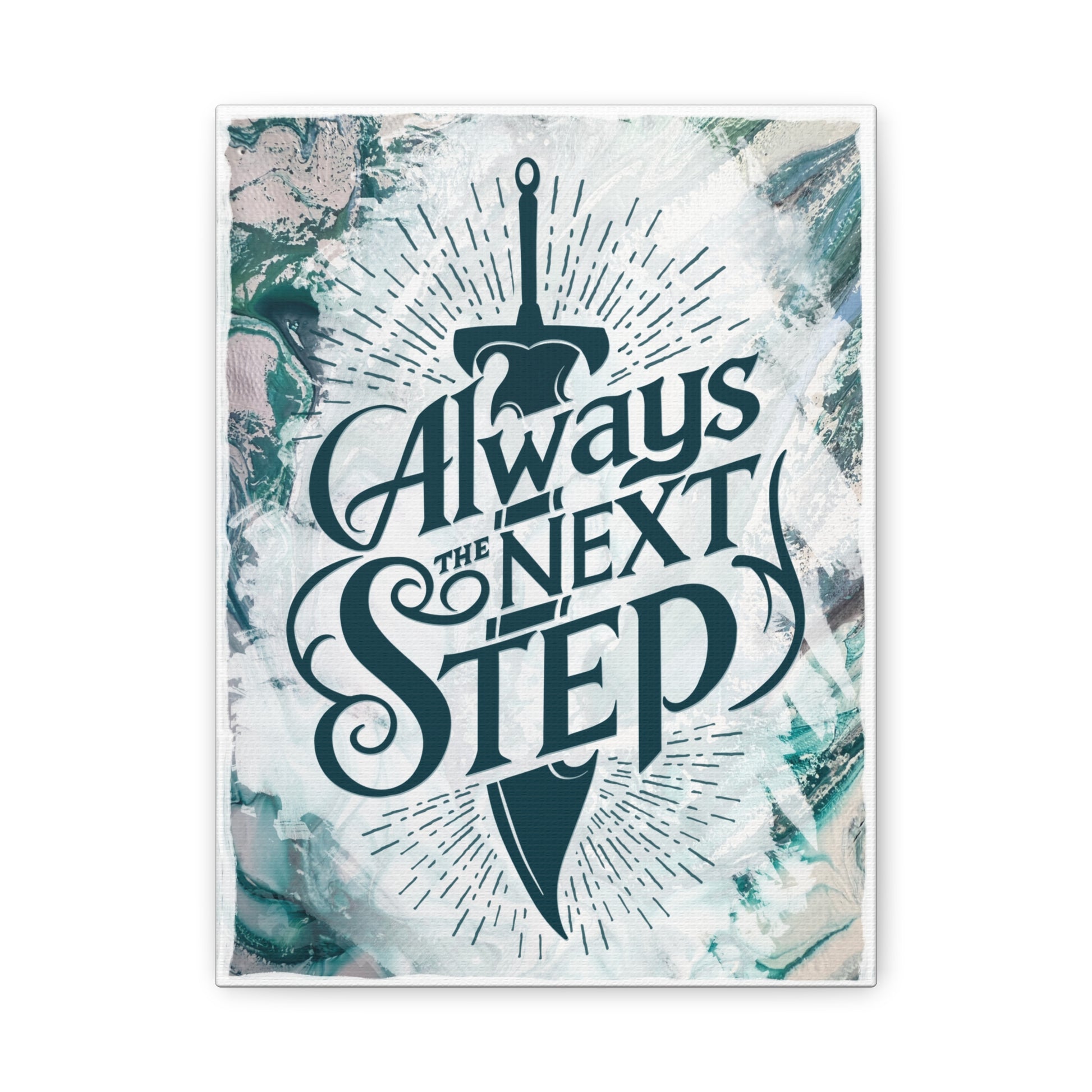 "Always the Next Step" Stormlight Archive Canvas Print - Canvas - 9" x 12" (Vertical) - After Word