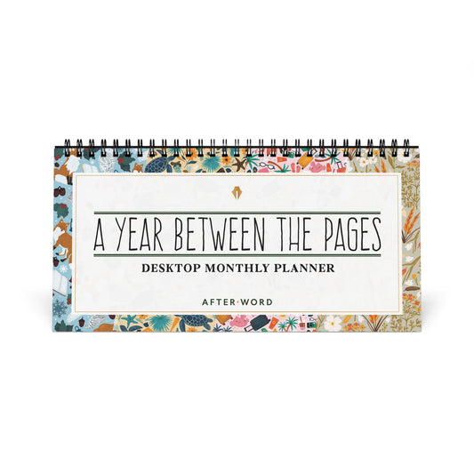 A Year Between the Pages – 2026 Desktop Quote Calendar - Calendar - 10" x 5" - After Word
