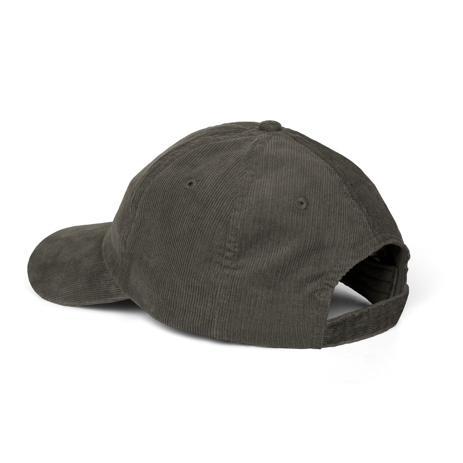 Stay Bookish Embroidered Corduroy Cap - Hats - Black - After Word