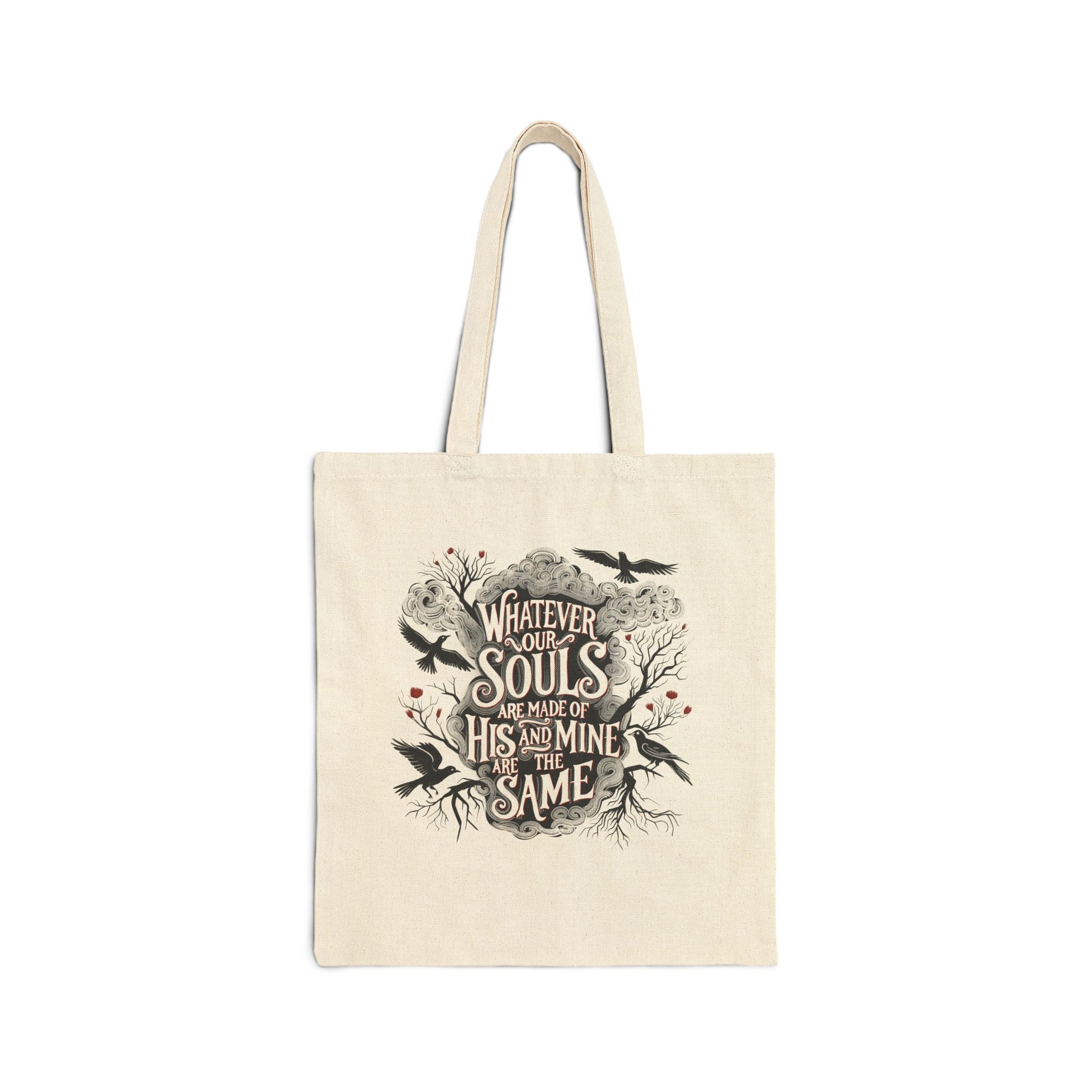 Wuthering Heights Quote Tote Bag - Bags - Natural - After Word