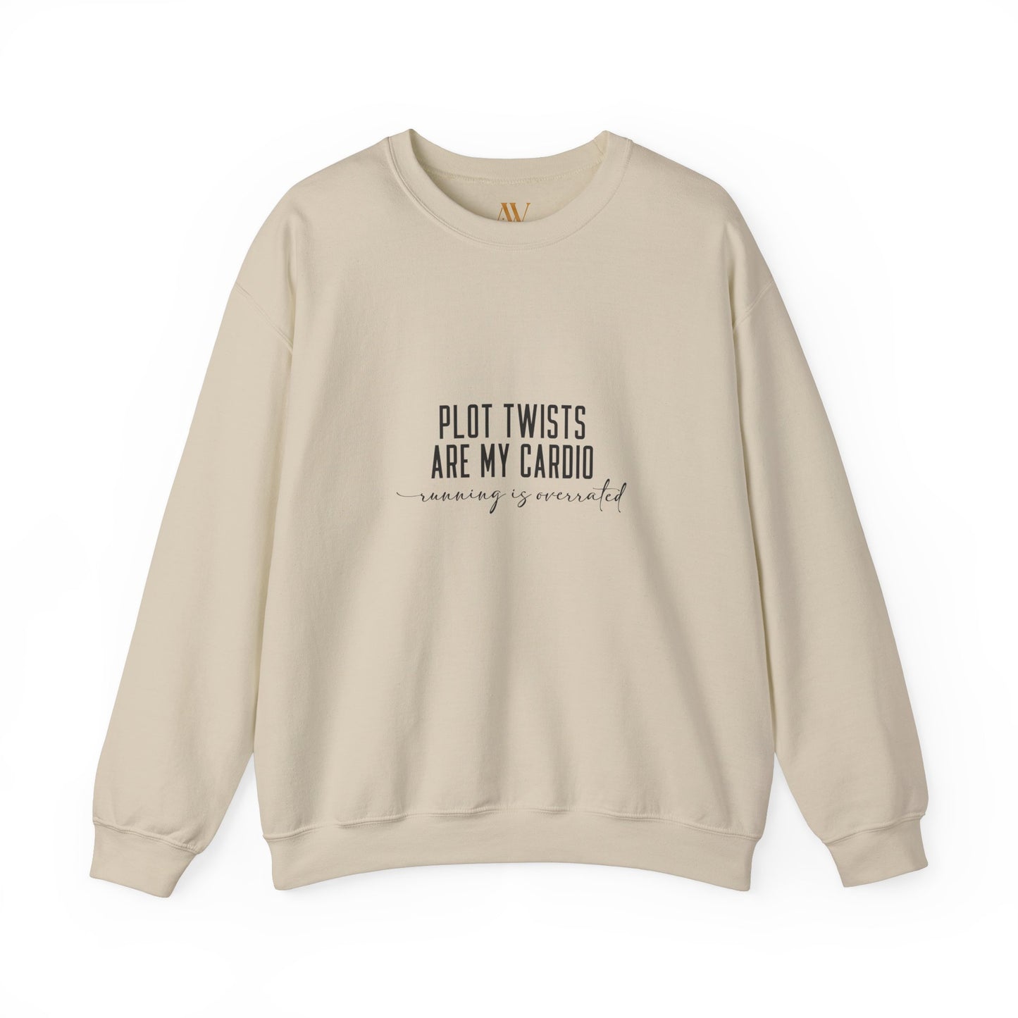 Plot Twists Are My Cardio Sweatshirt