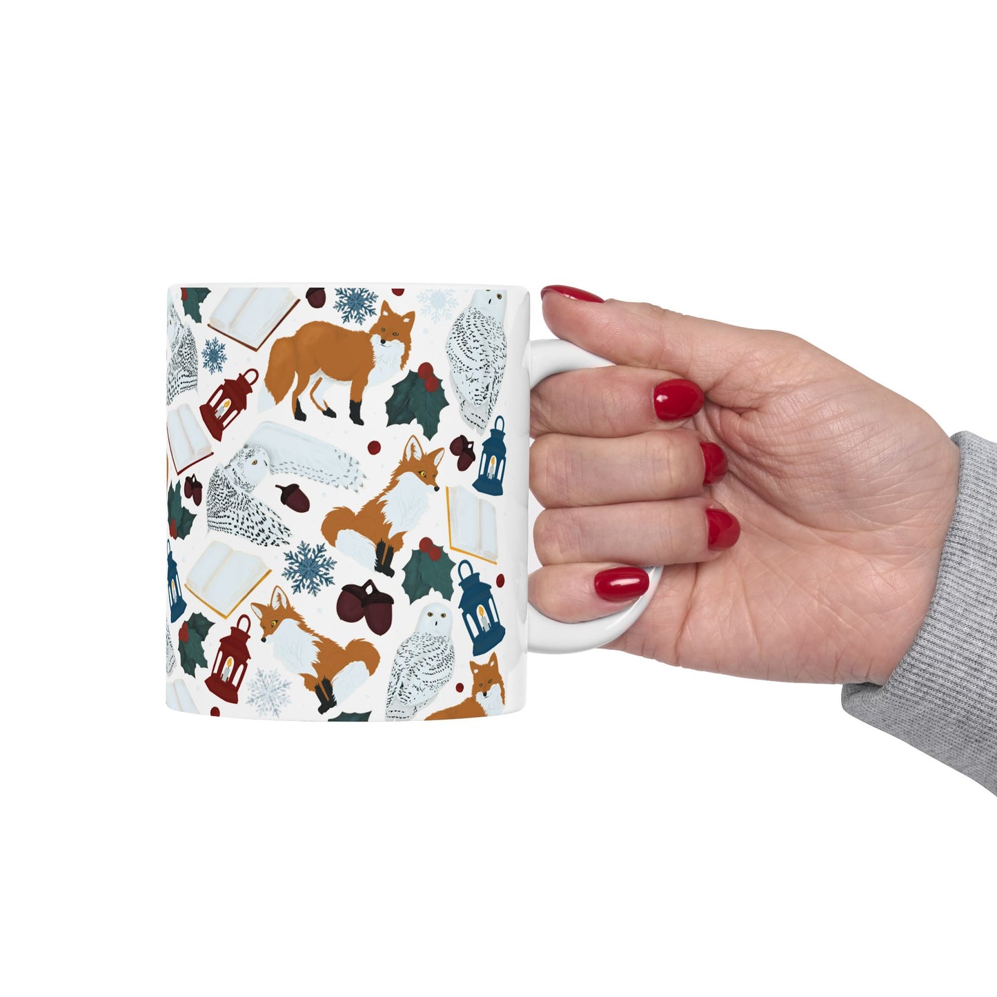 Winter Wonderland Ceramic Mug (11oz/15oz) - Mug - 11oz - After Word