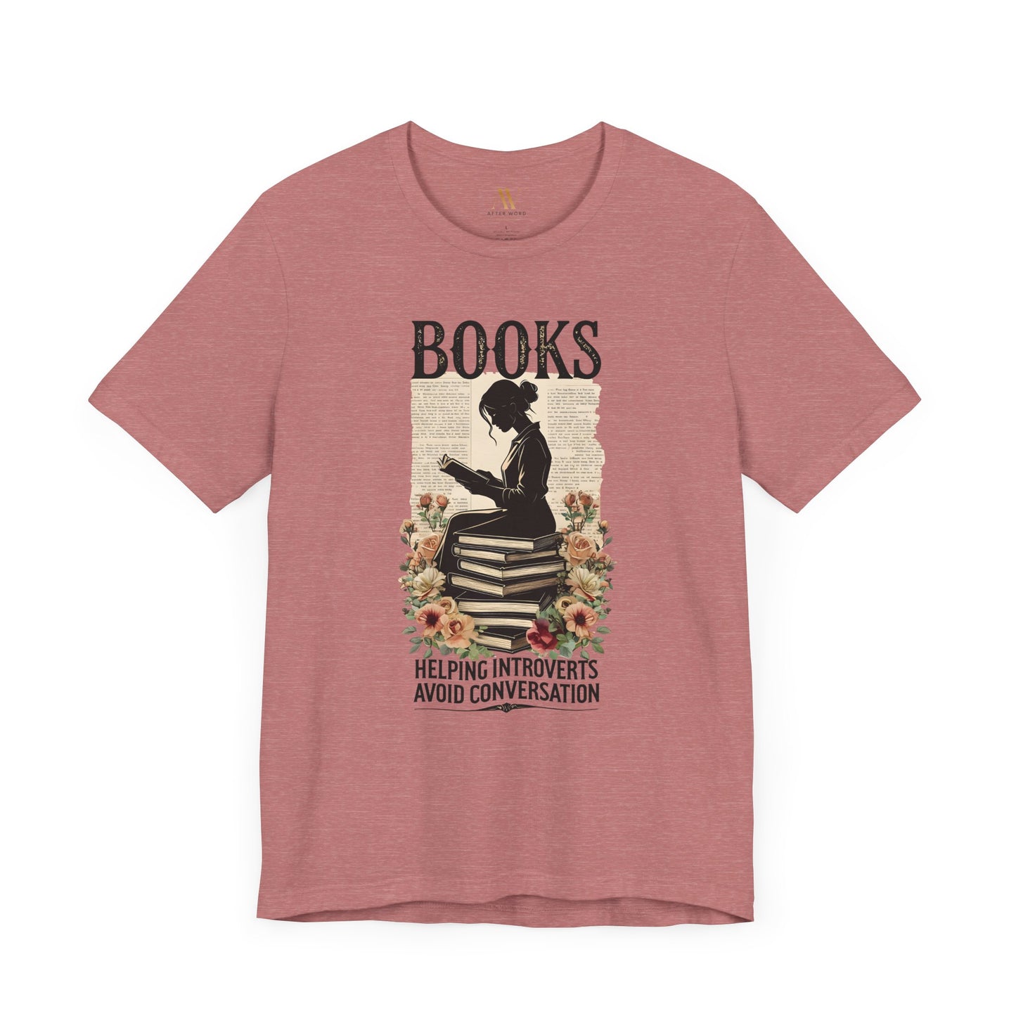 Books: Helping Introverts Avoid Conversation Tee