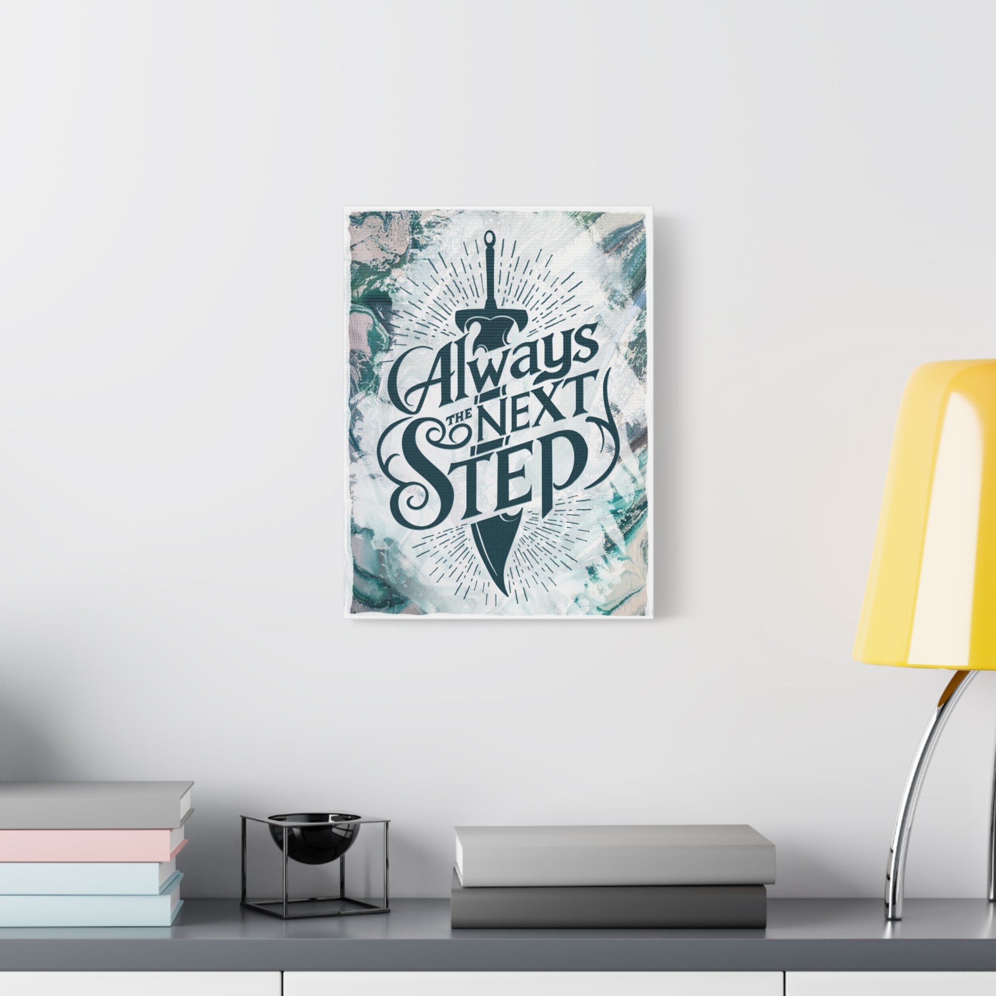 "Always the Next Step" Stormlight Archive Canvas Print - Canvas - 18″ x 24″ (Vertical) - After Word