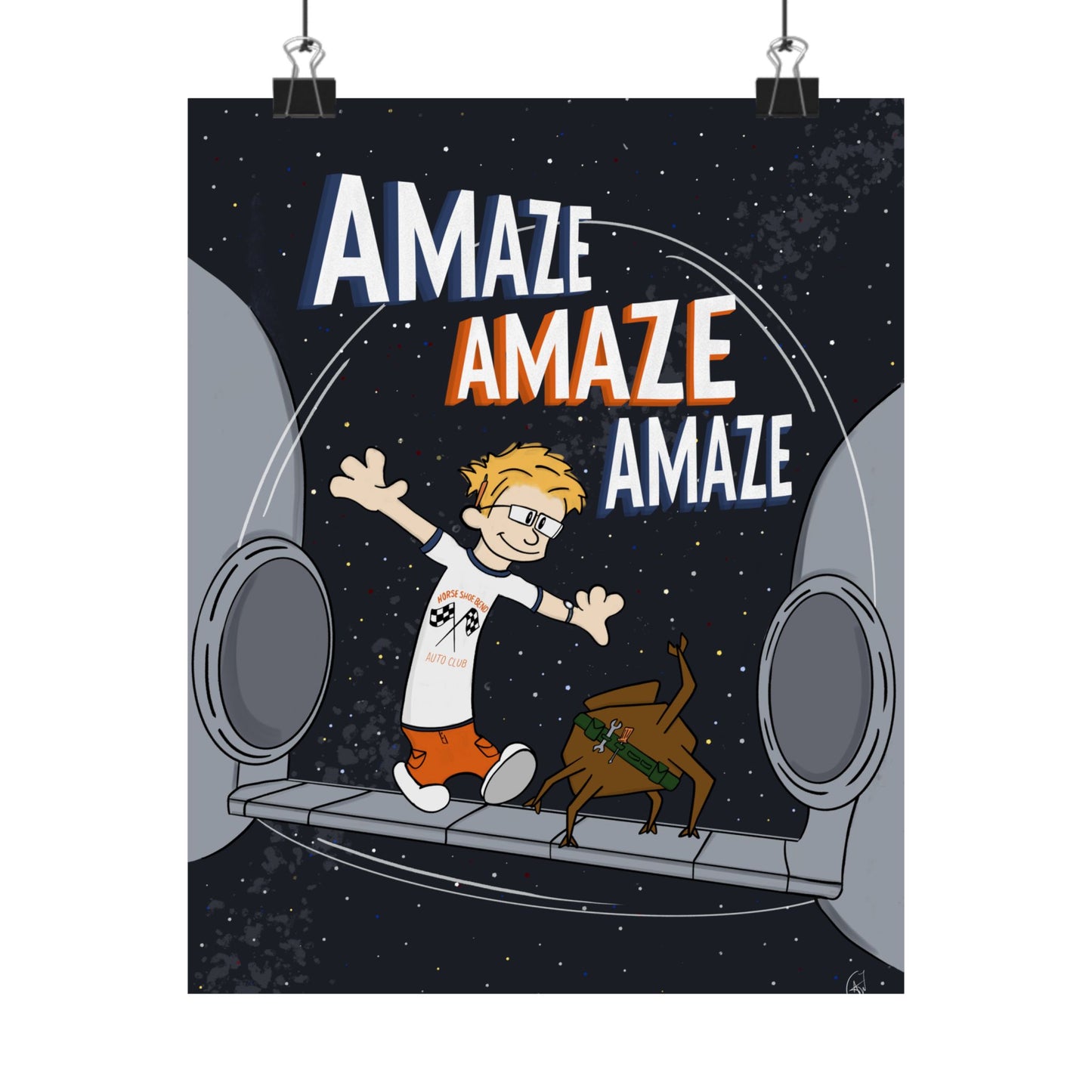 Amaze Rocky & Ryland Poster - Poster - 8" x 10" - After Word