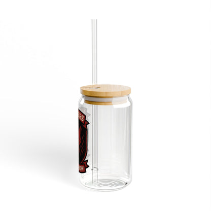 Howlers Never Bow Red Rising Inspired 16oz Sipper with Lid with Straw - Mug - With lid and straw - After Word