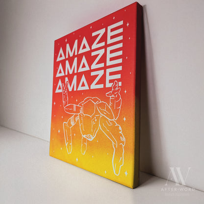Amaze Amaze Amaze Canvas Print - Canvas - After Word
