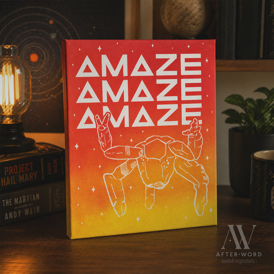 Amaze Amaze Amaze Canvas Print - Canvas - After Word