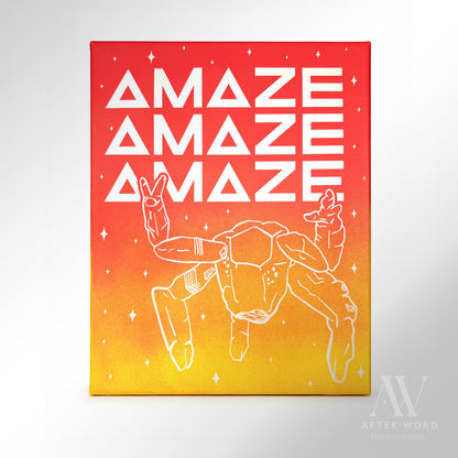 Amaze Amaze Amaze Canvas Print - Canvas - After Word