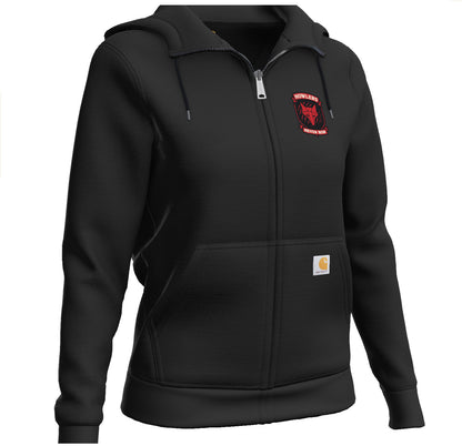 Howlers Never Bow Carhartt® Women’s Full - Zip Hoodie – Red Rising Inspired - Hoodie - Carbon Heather - After Word