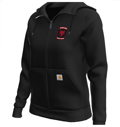 Howlers Never Bow Carhartt® Women’s Full - Zip Hoodie – Red Rising Inspired - Hoodie - Carbon Heather - After Word