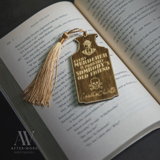 Mystery Master Poirot Bookmark