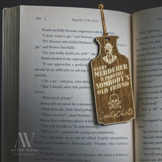 Mystery Master Poirot Bookmark