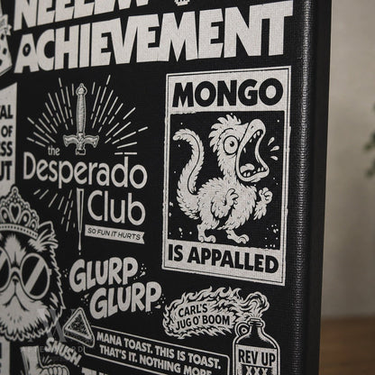 Dungeon Crawler Carl Inspired Canvas Print - Canvas - After Word