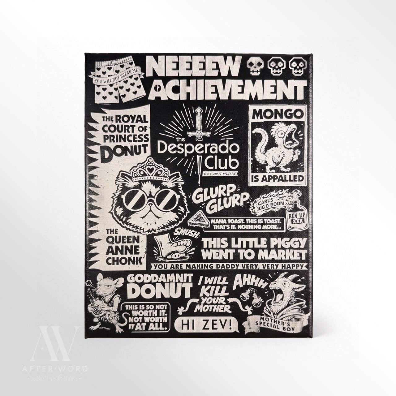 Dungeon Crawler Carl Inspired Canvas Print - Canvas - After Word