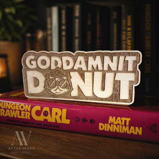 Dungeon Crawler Carl Inspired Shelf Trophy