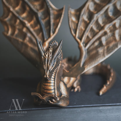 The Scholarly Dragon Book Stand