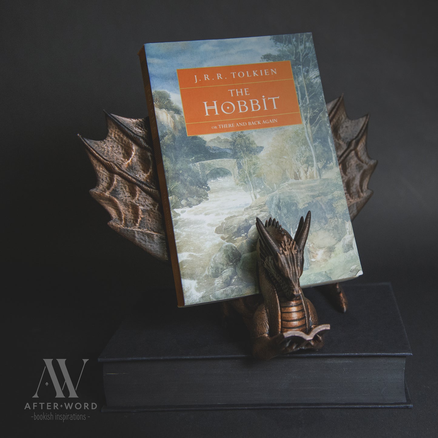 The Scholarly Dragon Book Stand