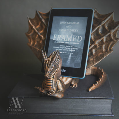 The Scholarly Dragon Book Stand