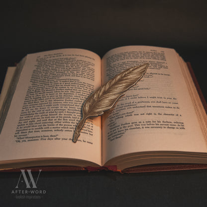 Feather Quill Bookmark