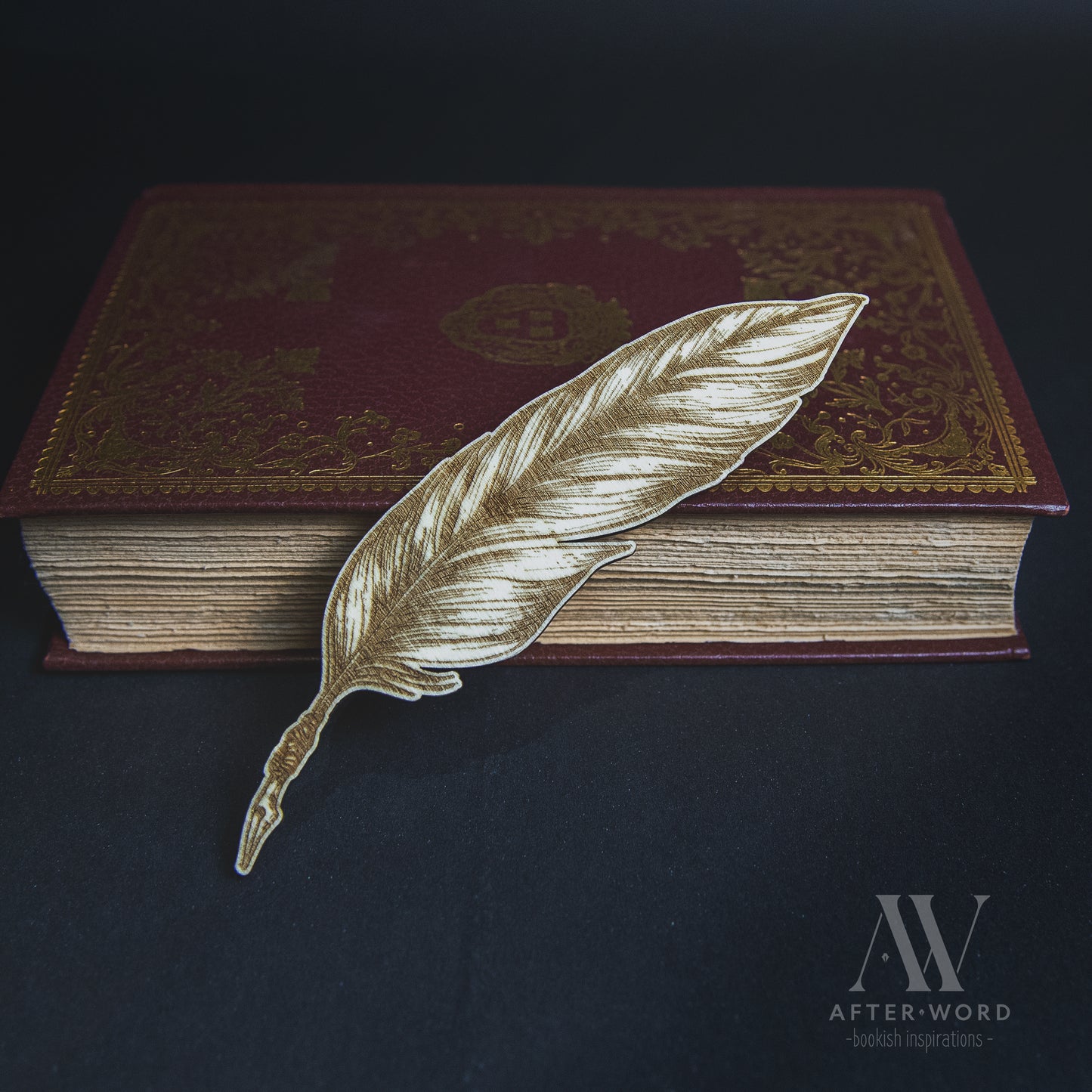 Feather Quill Bookmark