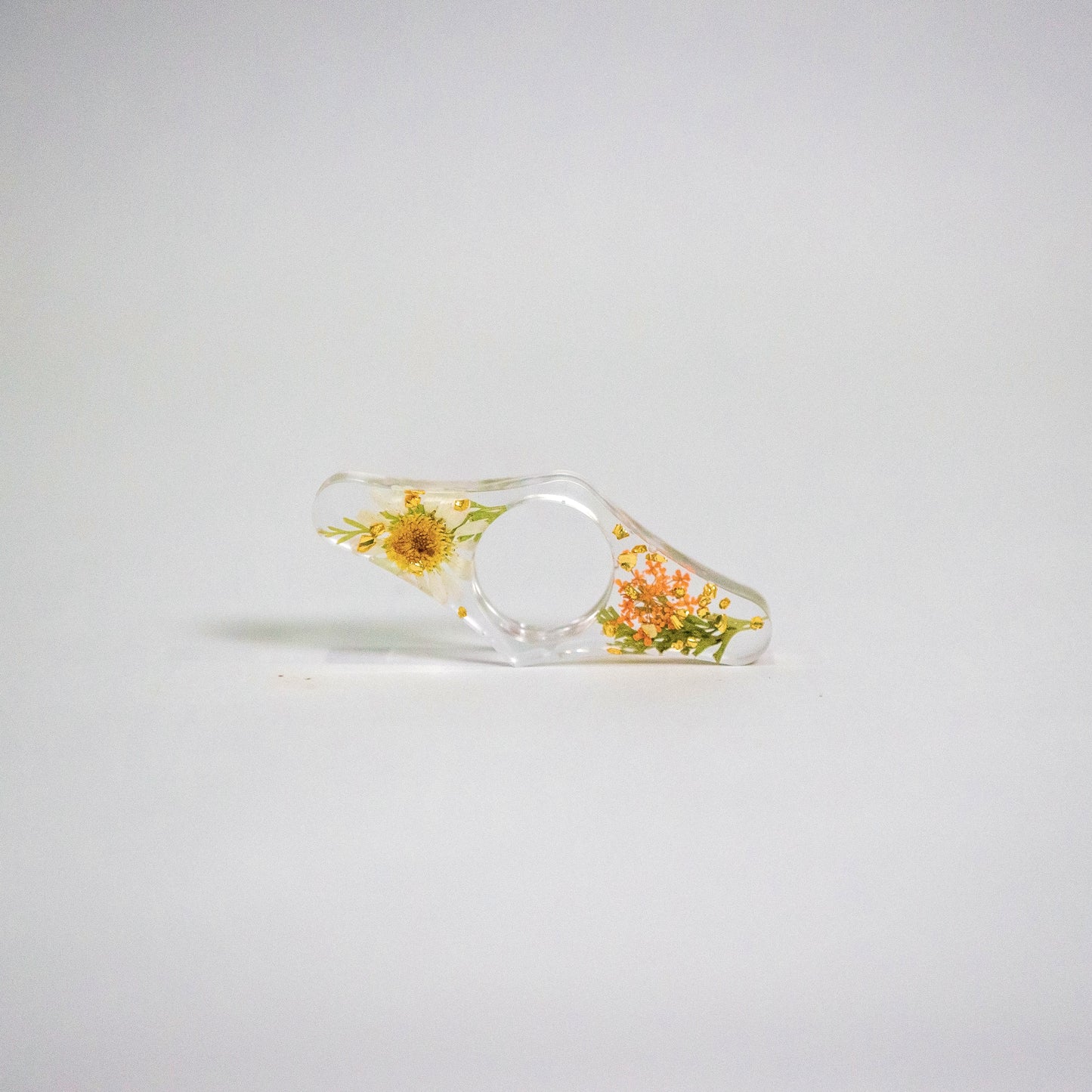 Floral Resin Page Holders - Book Accessories - Rounded Diamond - After Word