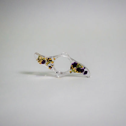 Floral Resin Page Holders - Book Accessories - Winged Point - After Word