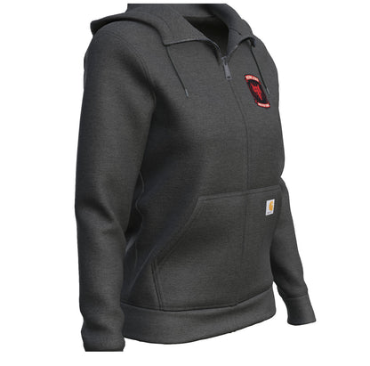 Howlers Never Bow Carhartt® Women’s Full - Zip Hoodie – Red Rising Inspired - Hoodie - Carbon Heather - After Word