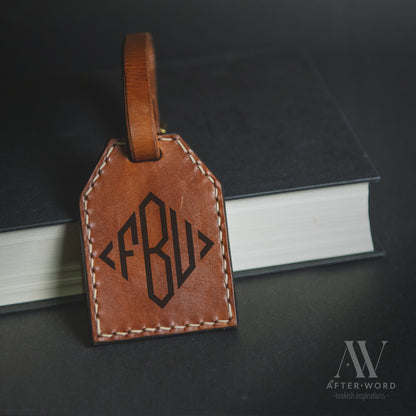 Knights Radiant Luggage Tag - Luggage Tag - 3 - Letter Diamond Monogram - After Word