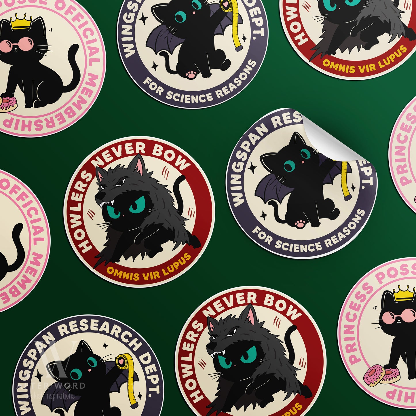 Mal’s Bookish Sticker Club