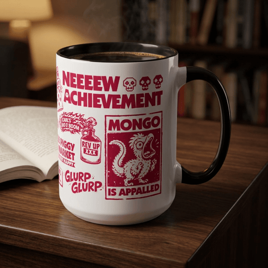 New Achievement 15oz Coffee Mug – Dungeon Crawler Carl Inspired - Mug - 15oz - After Word
