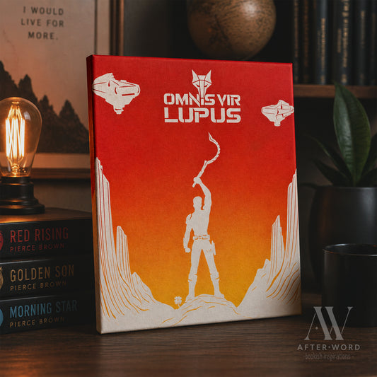 Red Rising Inspired Darrow O'Lykos Canvas Print - Canvas - After Word