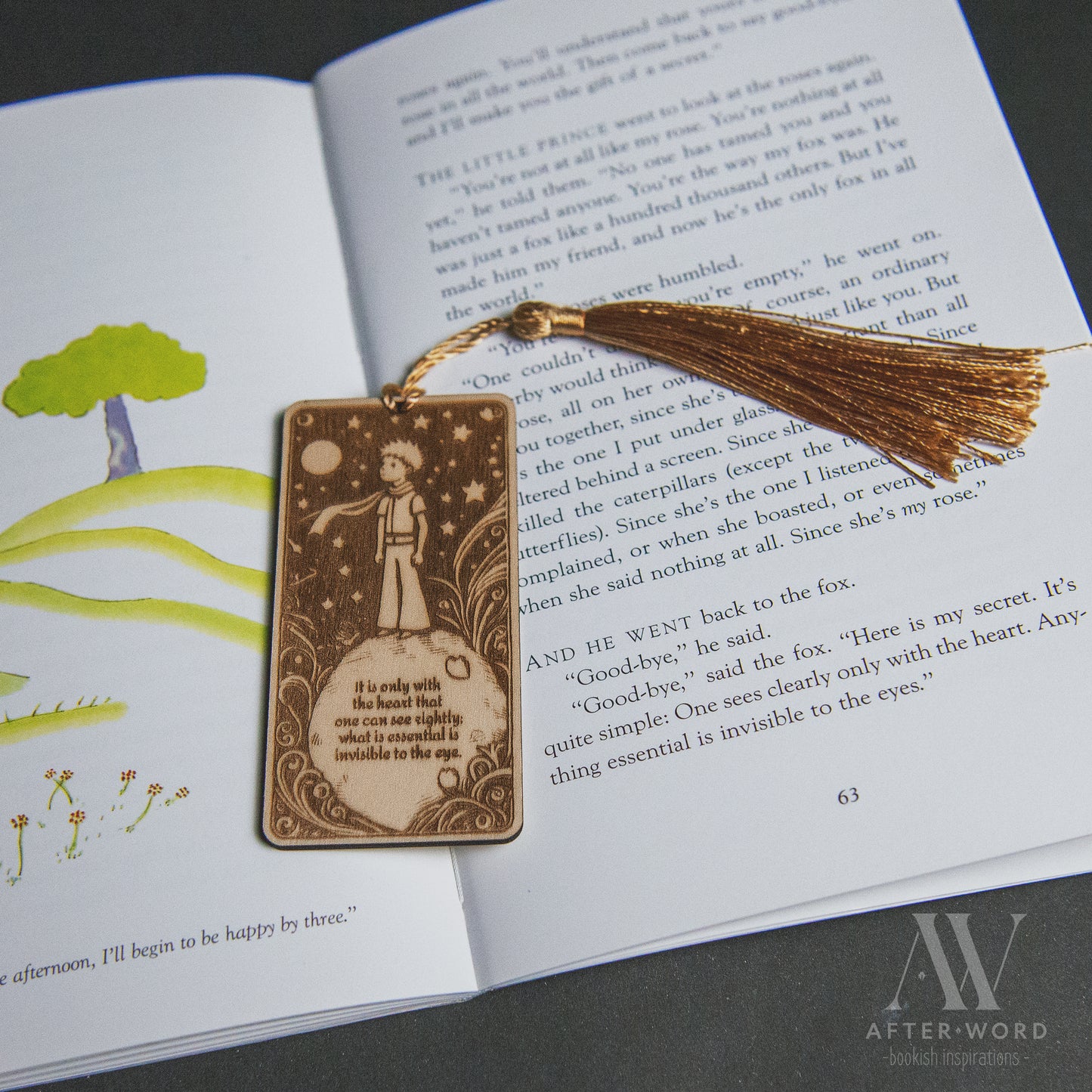 Essential Bookmark - Inspired by Le Petit Prince