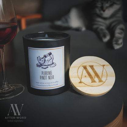 Purring Pinot Noir Candle